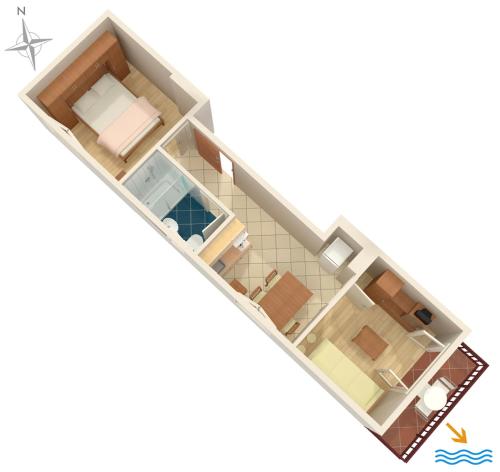 Apartments by the sea Podgora Makarska - 6764 - image 11