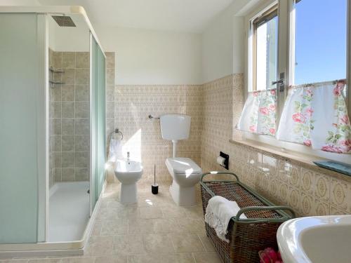 Bathroom, Pleasant holiday home in Colli Al Metauro with bubble bath in Serrungarina