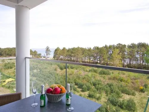 Dünenresidenz Prora - 1-Raum-Ferienwohnung mit Meerblick, 1 Schlafzimmer und Balkon NP-515 in Binz, Deutschland