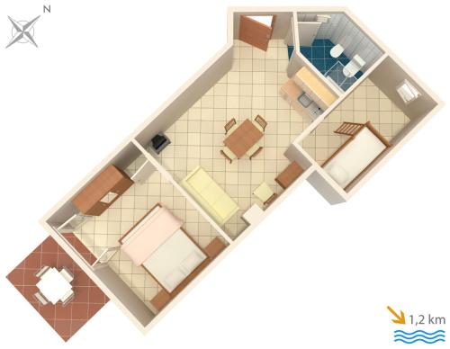 Apartments with a parking space Liznjan Medulin - 7240 - image 8