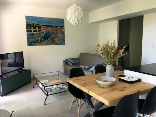 Appartement d'une chambre avec vue sur la mer terrasse amenagee et wifi a Bastia a 2 km de la plage - Location saisonnière - Bastia