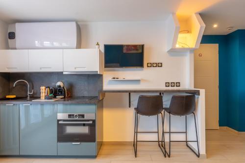 Cocina, Double Studio 6 Persons near Disney - Fairytale Factory in Bussy-Saint-Georges