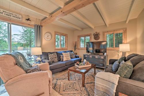 Tranquil Lake Cottage with Hot Tub Near Golf! - image 2