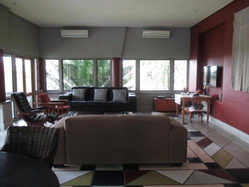 zonă comună salon/TV, Tingala Lodge - Bed in the Bush in Parcul naţional Kruger