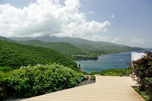 Výhled, LES HAUTS DE LA BAIE in Bouillante