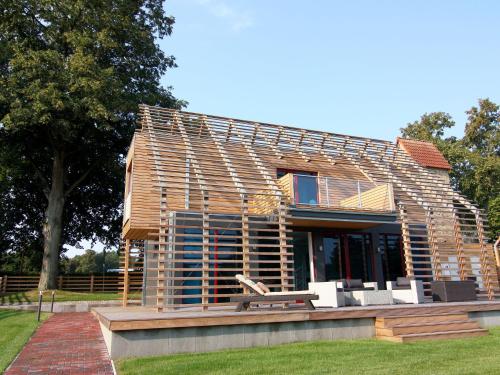 Chalet mit Außensauna in Wendorf in Wendorf, Deutschland