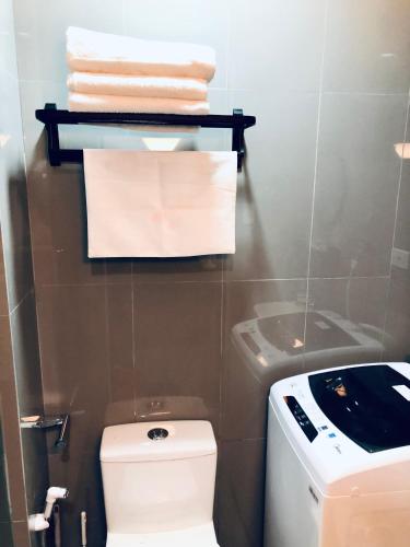 Air residence 1BR with balcony FREE NETFLIX and DISNEY PLUS, Manila (fotografie 8)