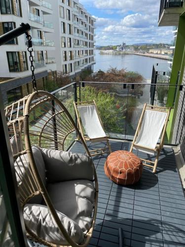 Bright & exclusive 1BR in Prime Location, located on water in Oslo center with see view to Oslo fjord, Oslo (photo 5)
