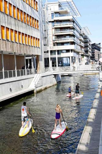 Exclusive apartment, sea view to Oslo fjord, located on water in Oslo center