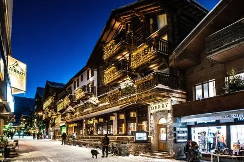 Hotel Derby in Zermatt, Schweiz