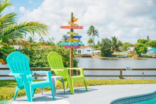 The Sunset Dream - Villa Pool Lake for Families in Fort Lauderdale, USA