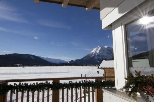 ระเบียง/ชานเรือน, Appartements Erhol dich gut in เลเนอร์