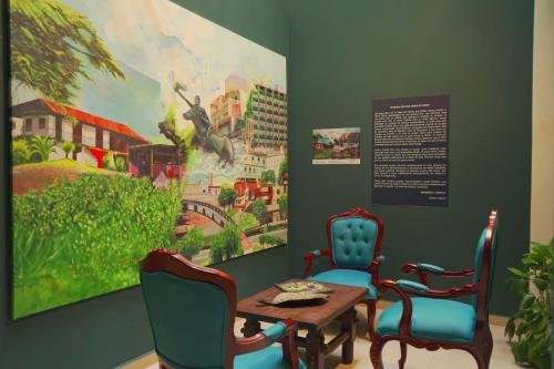 레스토랑, HOTEL CATALUÑA - SOLUCIONES HOTELERAs (HOTEL CATALUNA - SOLUCIONES HOTELERAs) in 페레이라