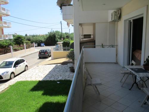 Balkons/terase, Alexia's Kalamata - One Bedroom apartment in Pharae