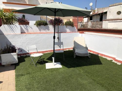 Precioso apartamento con terraza compartida