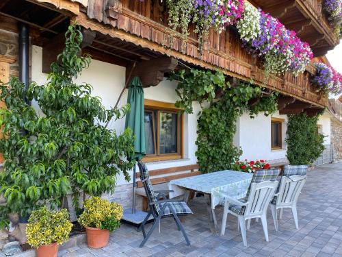 ระเบียง/ชานเรือน, Ferienwohnung Schiestl in เกอร์ลอสเบอร์เกเบิน