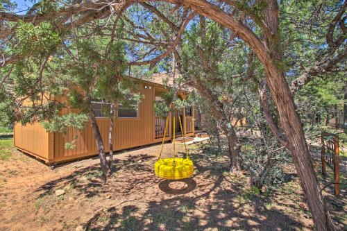 Cozy A-Frame Cabin in Overgaard Pets Welcome