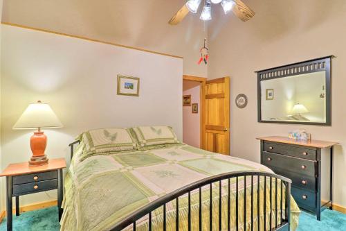 Tree-Lined Cruso Cabin with Game Room and Mtn Views! Tree-Lined Cruso Cabin with Game Room and Mtn Views!