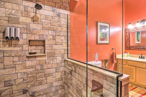 Tree-Lined Cruso Cabin with Game Room and Mtn Views! Tree-Lined Cruso Cabin with Game Room and Mtn Views!