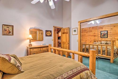 Tree-Lined Cruso Cabin with Game Room and Mtn Views! Tree-Lined Cruso Cabin with Game Room and Mtn Views!