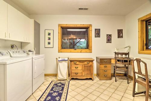 Tree-Lined Cruso Cabin with Game Room and Mtn Views! Tree-Lined Cruso Cabin with Game Room and Mtn Views!