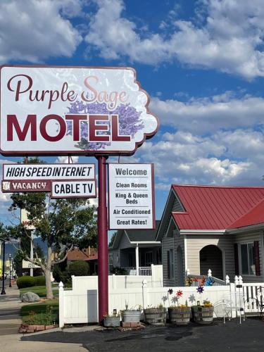 B&B Panguitch - Purple Sage Motel - Bed and Breakfast Panguitch