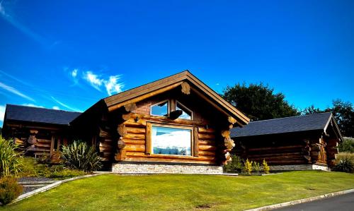 外部景觀, The Log Cabins at The Vu in 巴斯蓋特