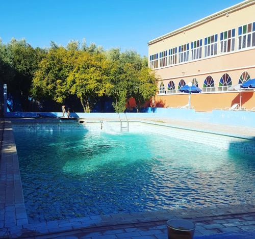 Swimming pool, Auberge Restaurant Targa Taliouine in Taliouine