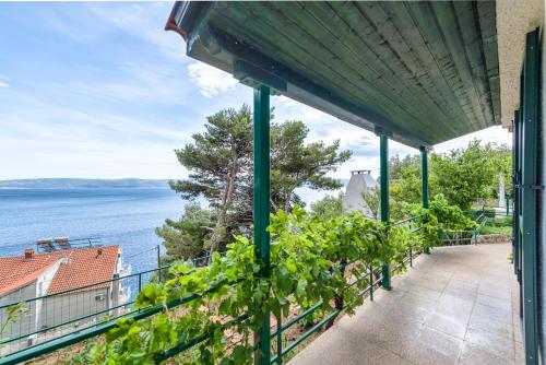 陽台/露台, Seaside holiday house Mimice, Omis - 11644 in 米美沙