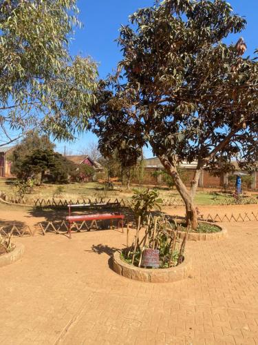 Garden, Chambres d'hotes du lycee Picot de Cloriviere dont les revenues financent l'education des eleves in Antsirabe