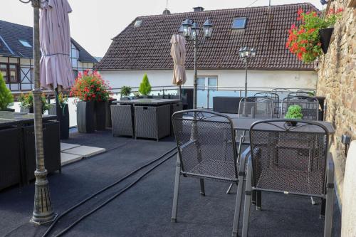 Balcony/terrace, Gastehaus - Cafe Frank in Antweiler