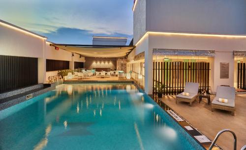 Úszómedence, Hycinth Hotels in Thiruvananthapuram