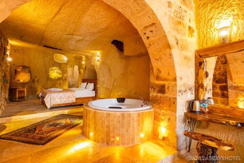 Ванна кімната, Atilla's Cave Hotel in Невшехір