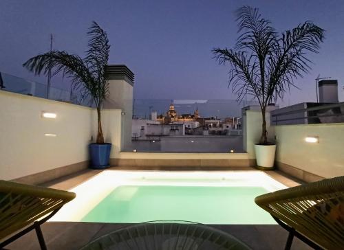Luxury Penthouse with private pool Setas monument, Malaga