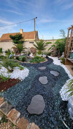 Gîte au cœur des vignes avec piscine et spa