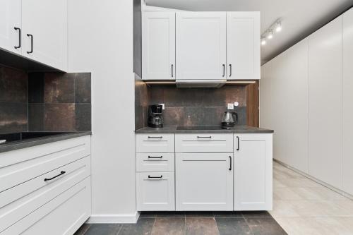 Dapur, Jagodno Wrocław Kajdasza Studio z Bezpłatnym Garażem by Noclegi Renters (Jagodno Wroclaw Kajdasza Studio z Bezplatnym Garazem by Noclegi Renters) in Jagodno
