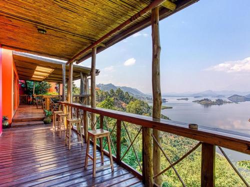 Varanda/terraço, Chameleon Hill Forest Lodge in Kisoro