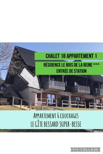 SUPER BESSE Appartement LE GÎTE BESSARD 6 couchages Le Bois de la Reine - Apartment - Besse-et-Saint-Anastaise