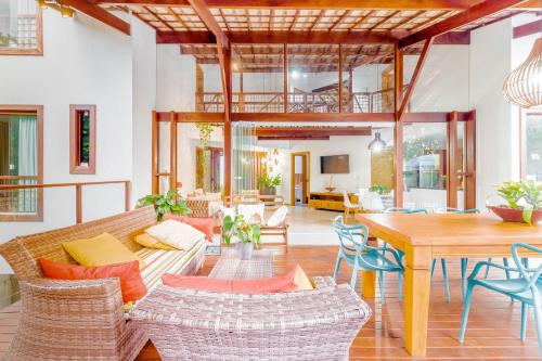 Erkély/terasz, PF05 Casa Alto Padrão 05 Suítes - Praia do Forte (PF05 Casa Alto Padrao 05 Suites - Praia do Forte) in Costa Do Sauipe