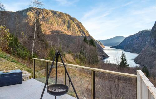 Viesnīcas āriene, Lovely Home In Erfjord With House Sea View in Erfjord