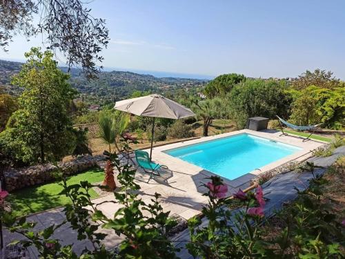 Superbe Haut de Villa Avec Vue sur la Mer - Location saisonnière - Vence