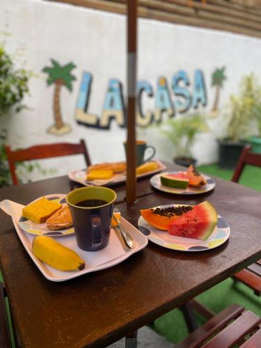 Food and beverages, La Casa Hostel in Arraial do Cabo City Center
