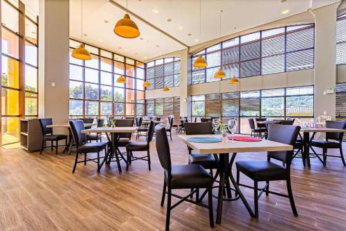 Restaurant, Jurere Beach Village - Studio Vista Mar in Jurerê