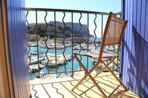 Балкон/тераса, Hotel Le Golfe in Касис