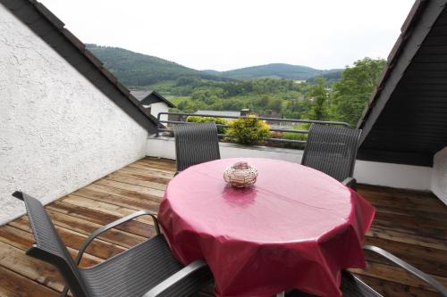 Balcony/terrace, Ferienwohnung Inge Steinrucken in Niedersfeld