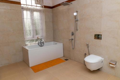 Bathroom, The Crosswoods ONE in Bilaspur Kalan