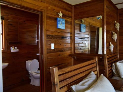 浴室, Iz-Ma-An Lodge Pomene in 馬辛加