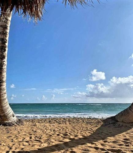 Modern 3 bedroom condo with pool &1 block to beach