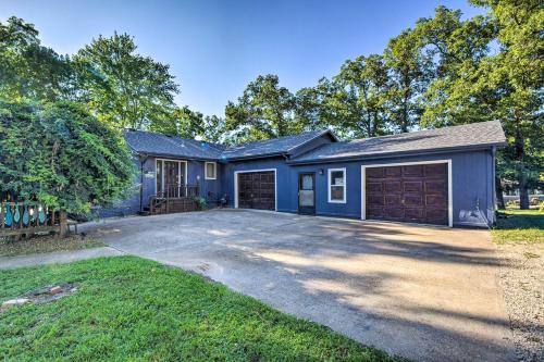 Lakefront Gravois Mills Home with Boat Dock and Slides