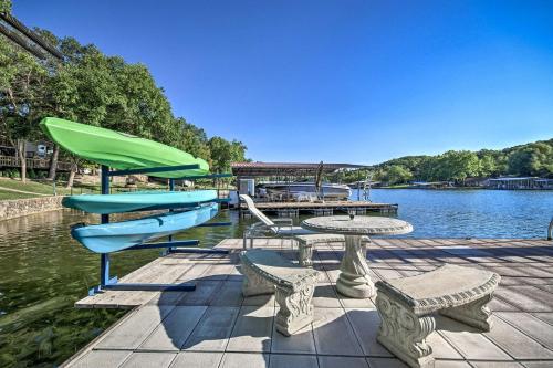 Lakefront Gravois Mills Home with Boat Dock and Slides